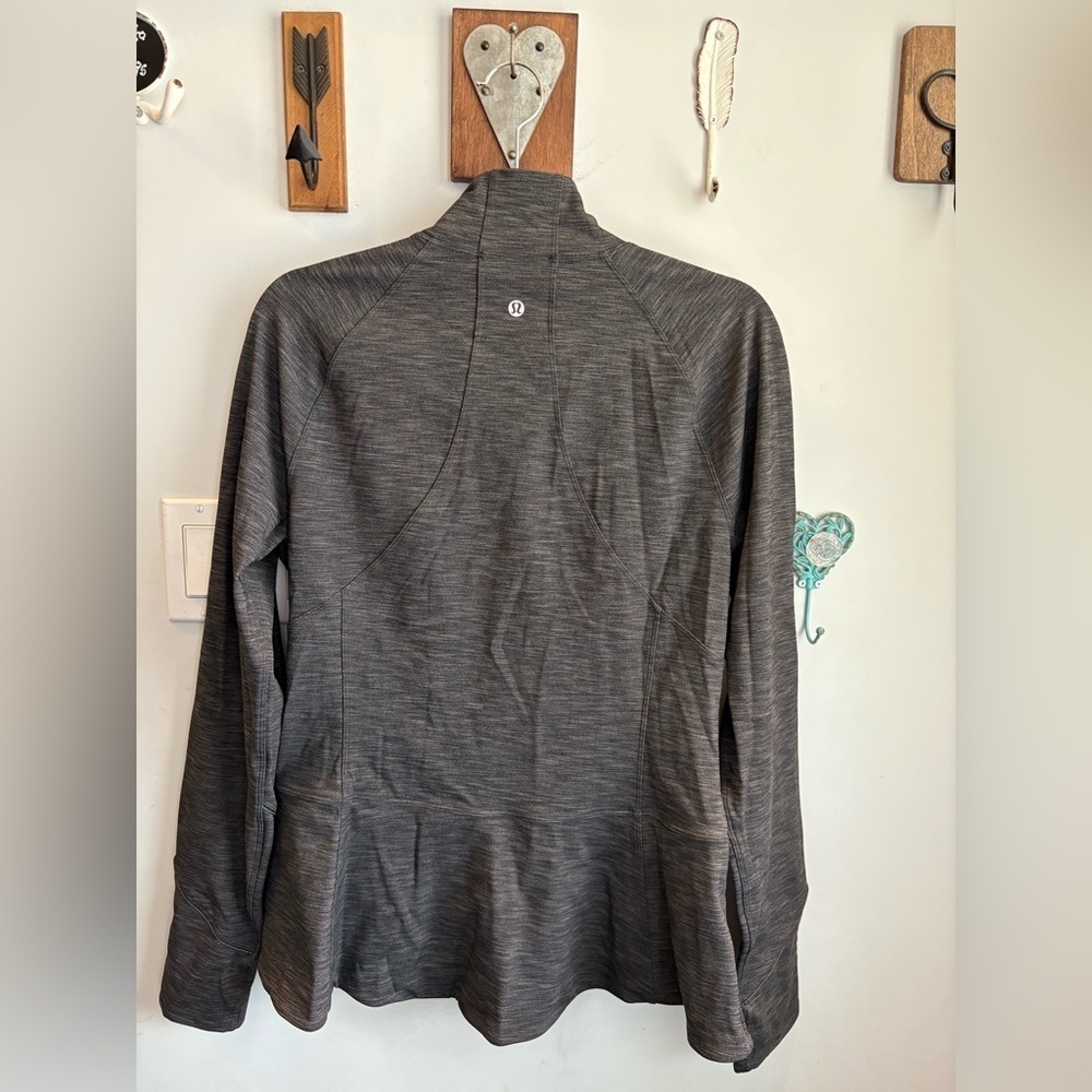 Lululemon Grey Zip-Up Jacket - Picture 2 of 3